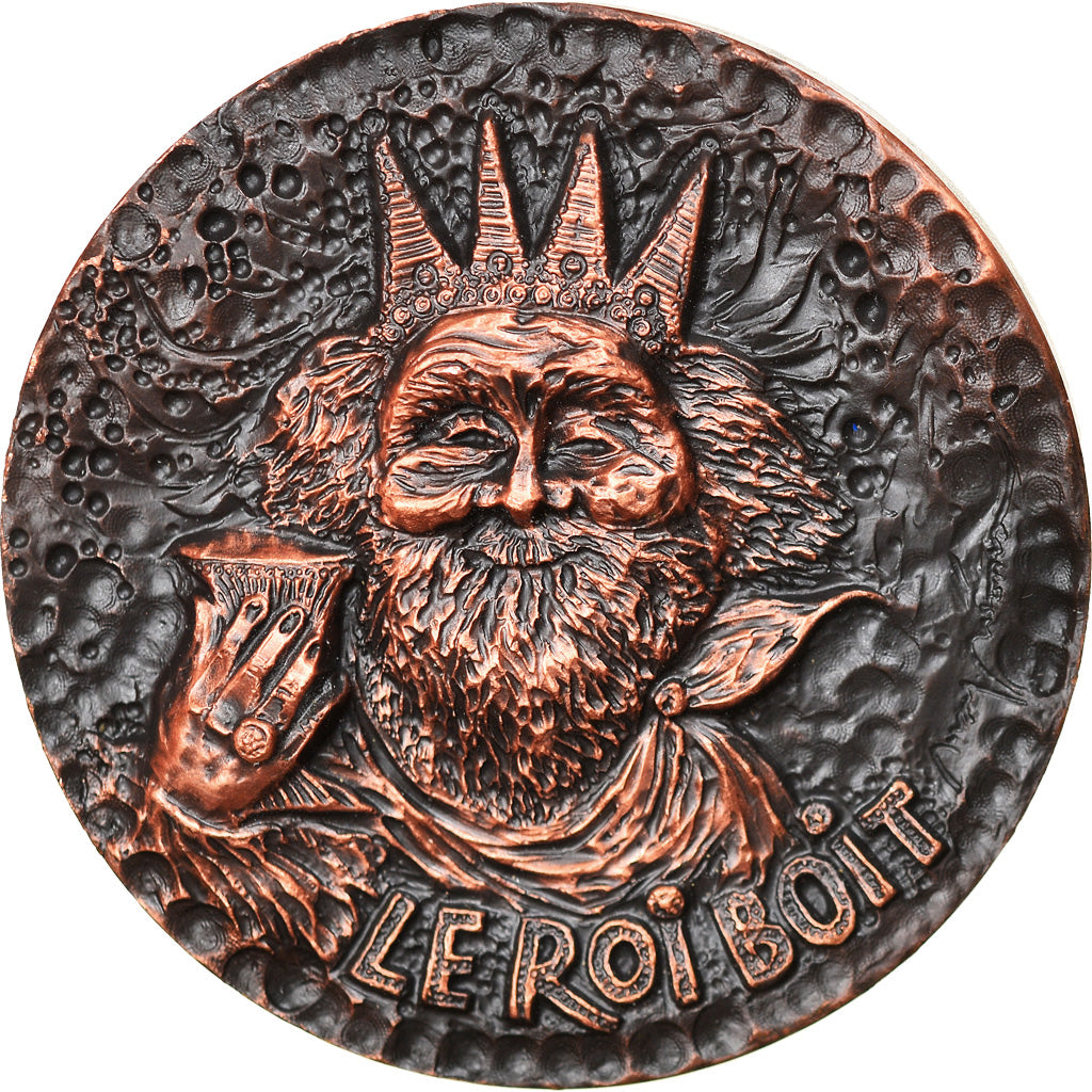 France, Médaille, Jacob Jordaens, Peintre Flamand, Le Roi boit, Arts & Culture