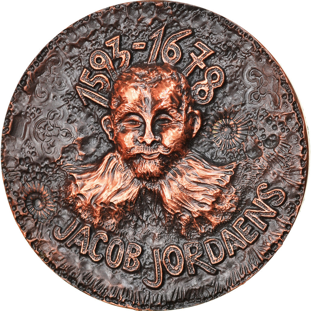 France, Médaille, Jacob Jordaens, Peintre Flamand, Le Roi boit, Arts & Culture