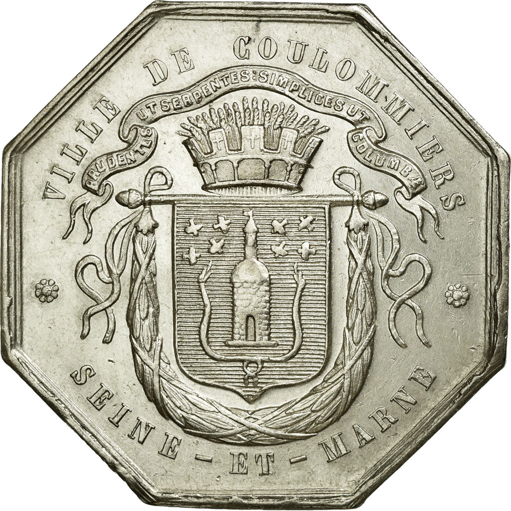 France, Jeton, Savings Bank, SUP+, Argent, Jacqmin:23