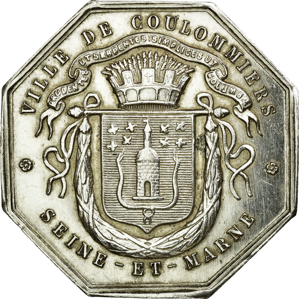 France, Token, Savings Bank, AU(55-58), Silver, Jacqmin:23