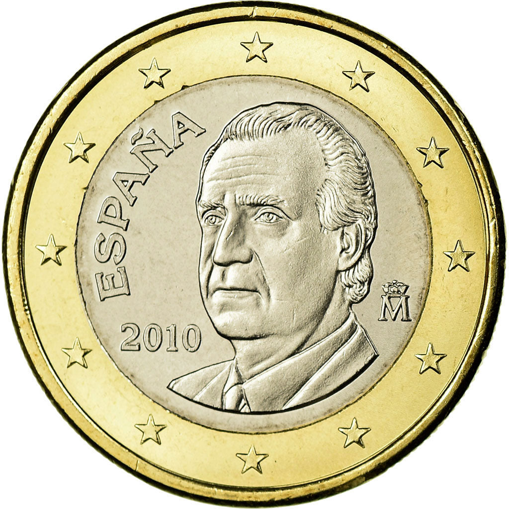 España, Euro, 2010, SC, Bimetálico, KM:1150