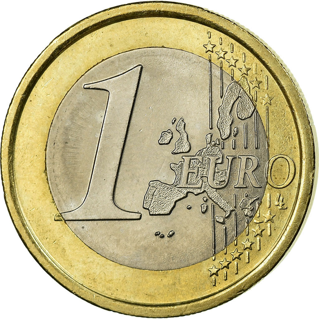 Italien, Euro, 2003, VZ, Bi-Metallic, KM:216