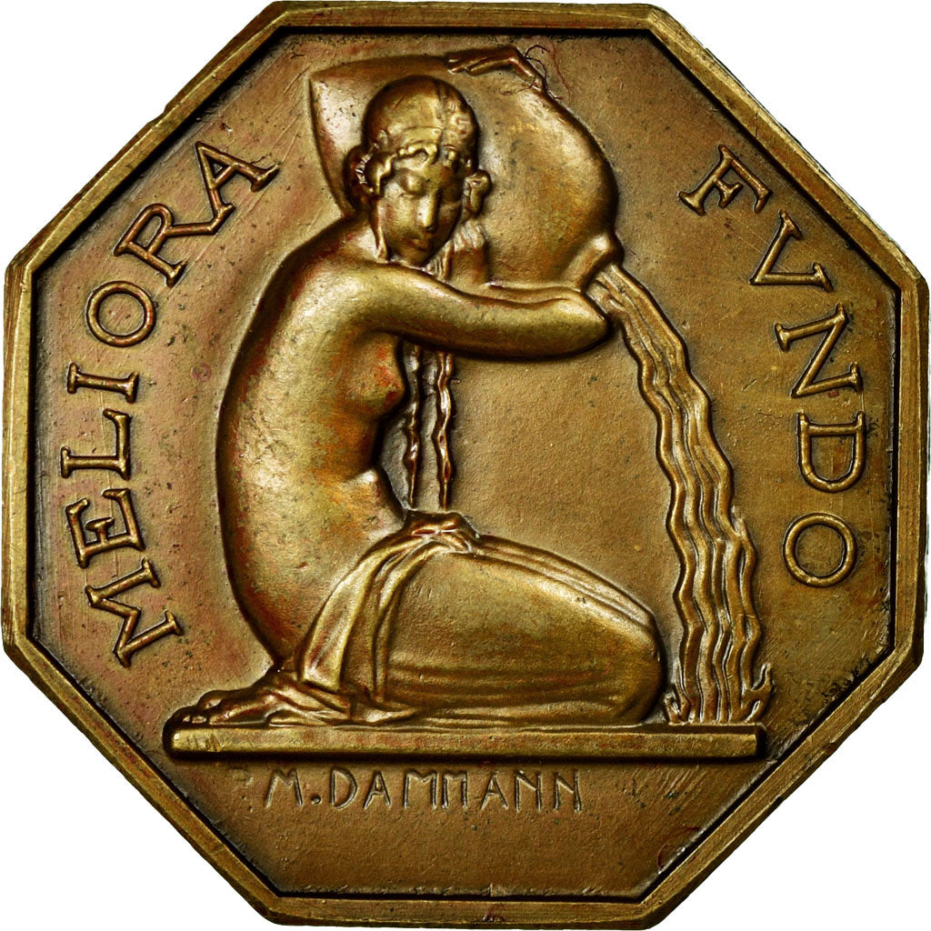 Francja, Token, Caisse d'Épargne de Sézanne, Brązowy, Dammann, MS(60-62)