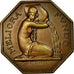 France, Jeton, Caisse d'Épargne de Sézanne, Bronze, SUP+, Dammann