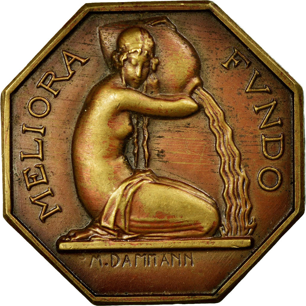 Frankrijk, Token, Caisse d'Épargne de Sézanne, Bronzen, Dammann, PR+