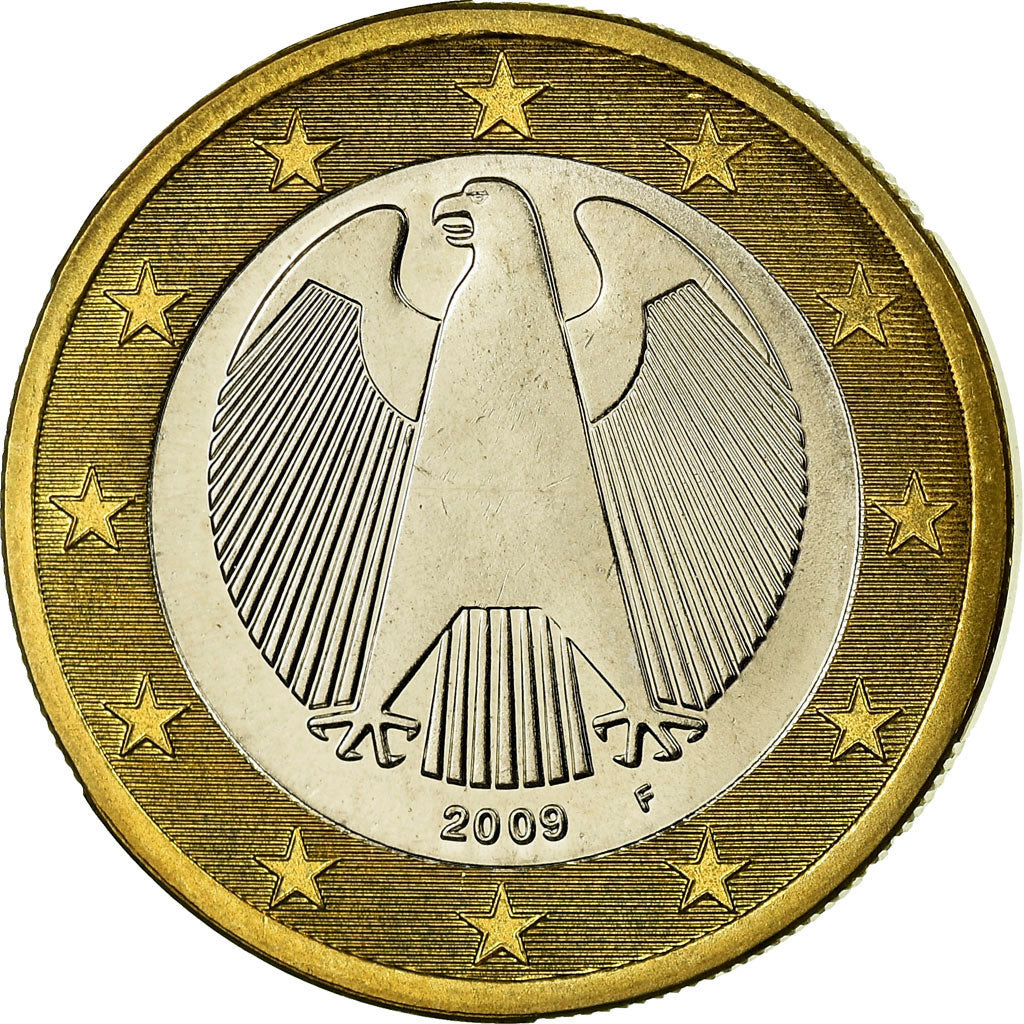 GERMANIA - REPUBBLICA FEDERALE, Euro, 2009, SPL, Bi-metallico, KM:257