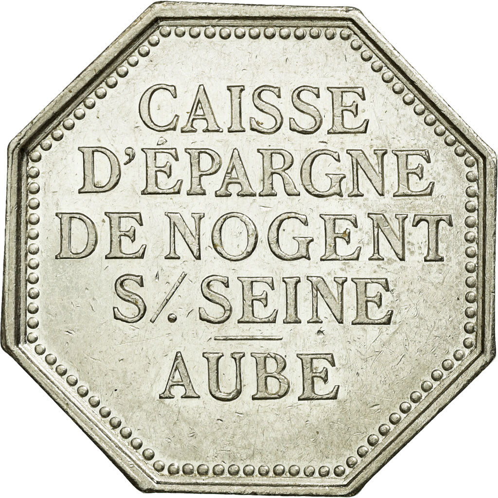France, Token, Savings Bank, MS(60-62), Silver, Jacqmin:57