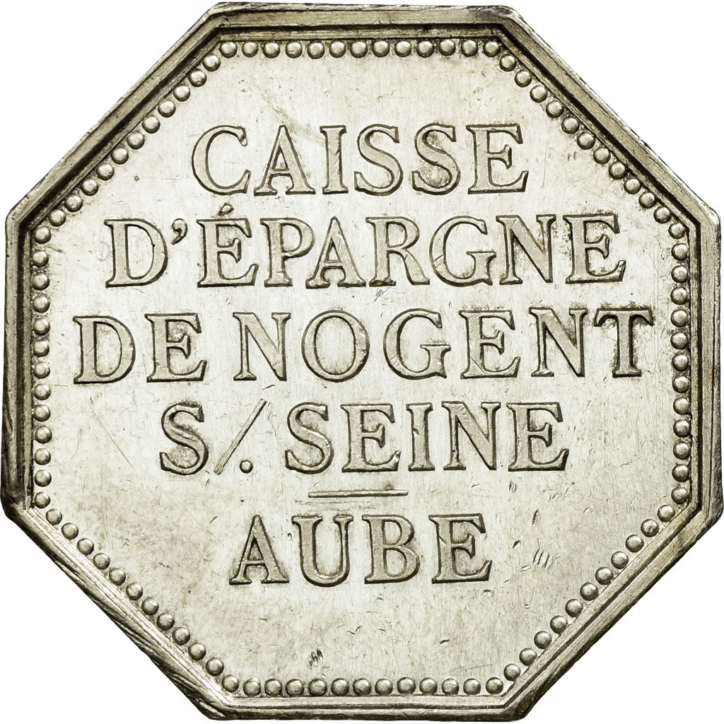 France, Token, Savings Bank, MS(60-62), Silver, Jacqmin:57