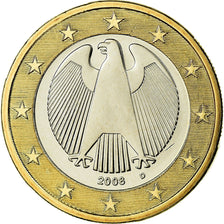 GERMANY - FEDERAL REPUBLIC, Euro, 2008, MS(65-70), Bi-Metallic, KM:257