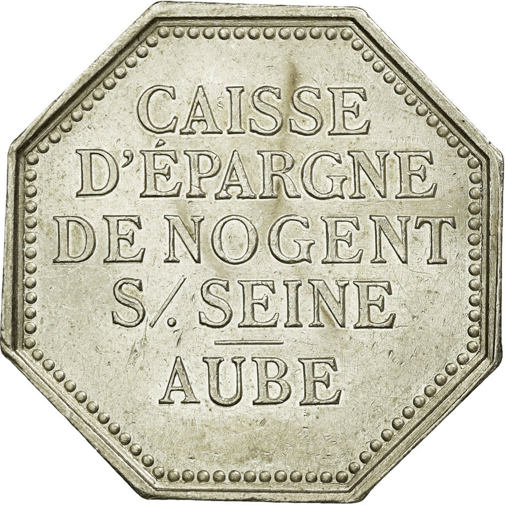 France, Token, Savings Bank, MS(60-62), Silver, Jacqmin:57