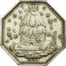 France, Token, Savings Bank, MS(60-62), Silver, Jacqmin:57