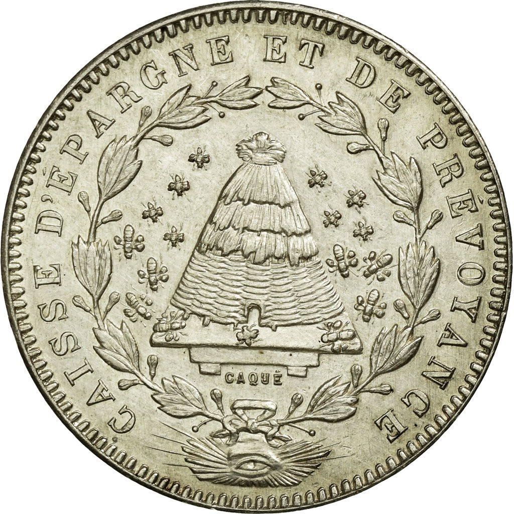 France, Token, Savings Bank, MS(60-62), si, Jacqmin:2