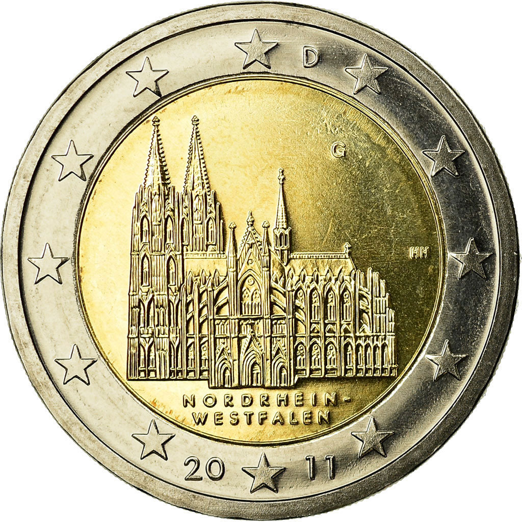 République fédérale allemande, 2 Euro, 2011, SUP, Bi-Metallic, KM:293