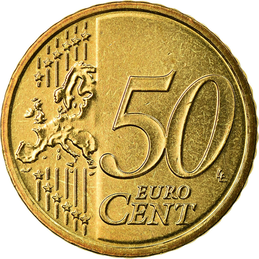 Slovacchia, 50 Euro Cent, 2010, SPL, Ottone, KM:100