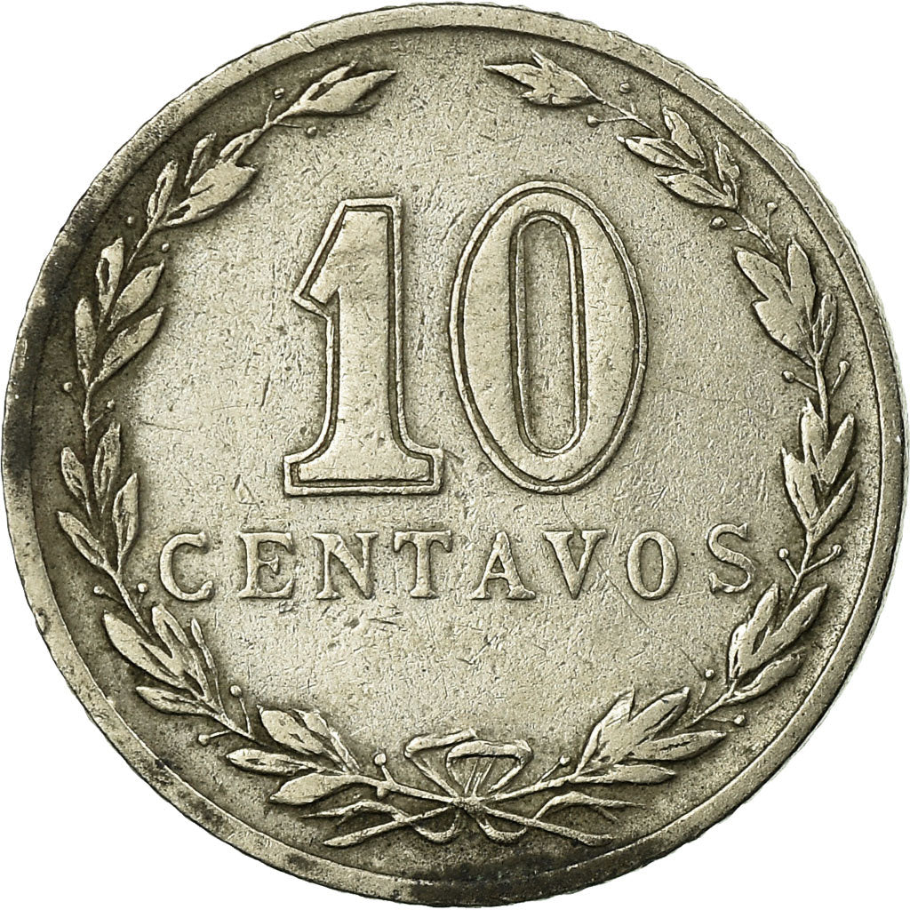 Münze, Argentinien, 10 Centavos, 1925, S+, Copper-nickel, KM:35