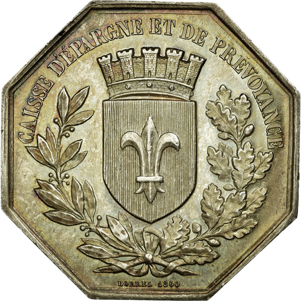 Francia, Token, Savings Bank, SPL, Argento, Jacqmin:40