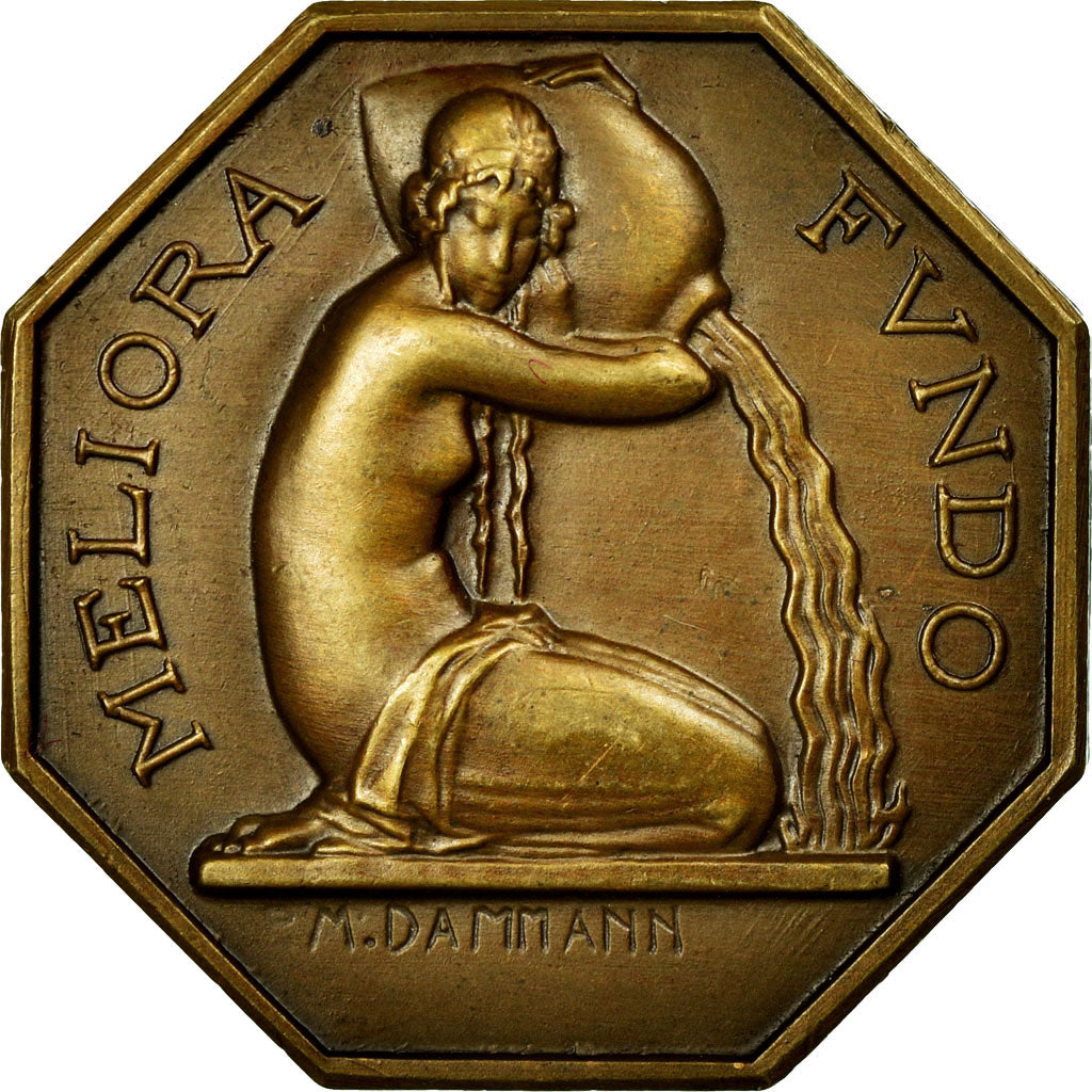 Frankrijk, Token, Caisse d'Épargne de Sézanne, Bronzen, Dammann, PR+