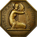Frankrijk, Token, Caisse d'Épargne de Sézanne, Bronzen, Dammann, PR+