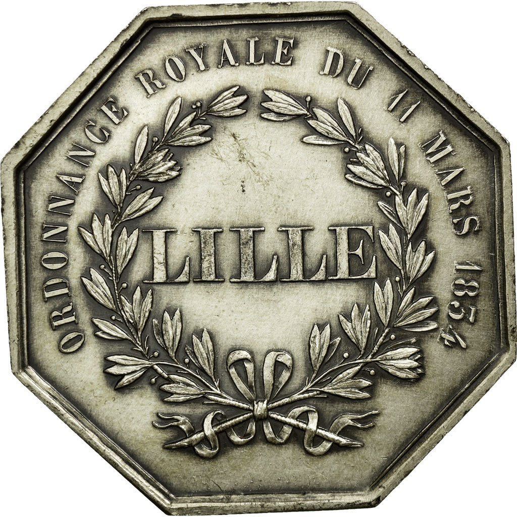 France, Token, Savings Bank, AU(55-58), Silver, Jacqmin:41