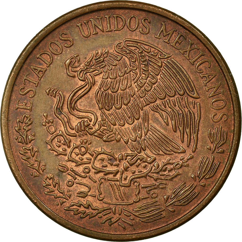 Monnaie, Mexique, 20 Centavos, 1974, Mexico City, TTB, Bronze, KM:441