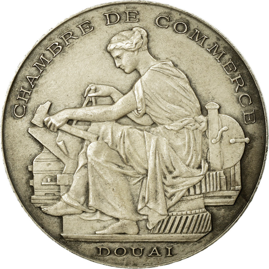 France, Token, Chamber of Commerce, AU(55-58), Silver