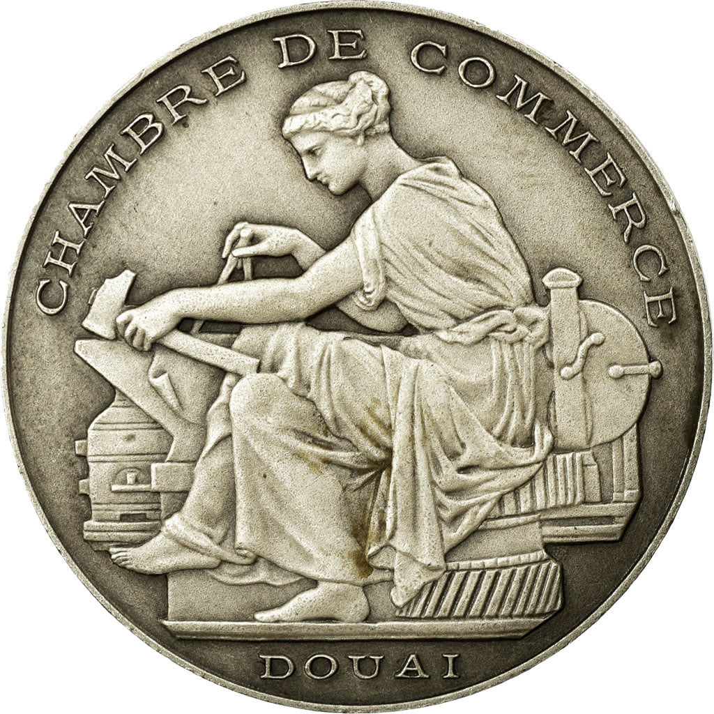 France, Token, Chamber of Commerce, AU(55-58), Silver