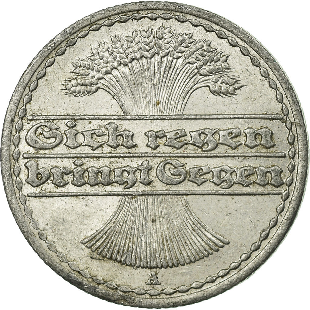 Monnaie, Allemagne, République de Weimar, 50 Pfennig, 1920, Berlin, TTB