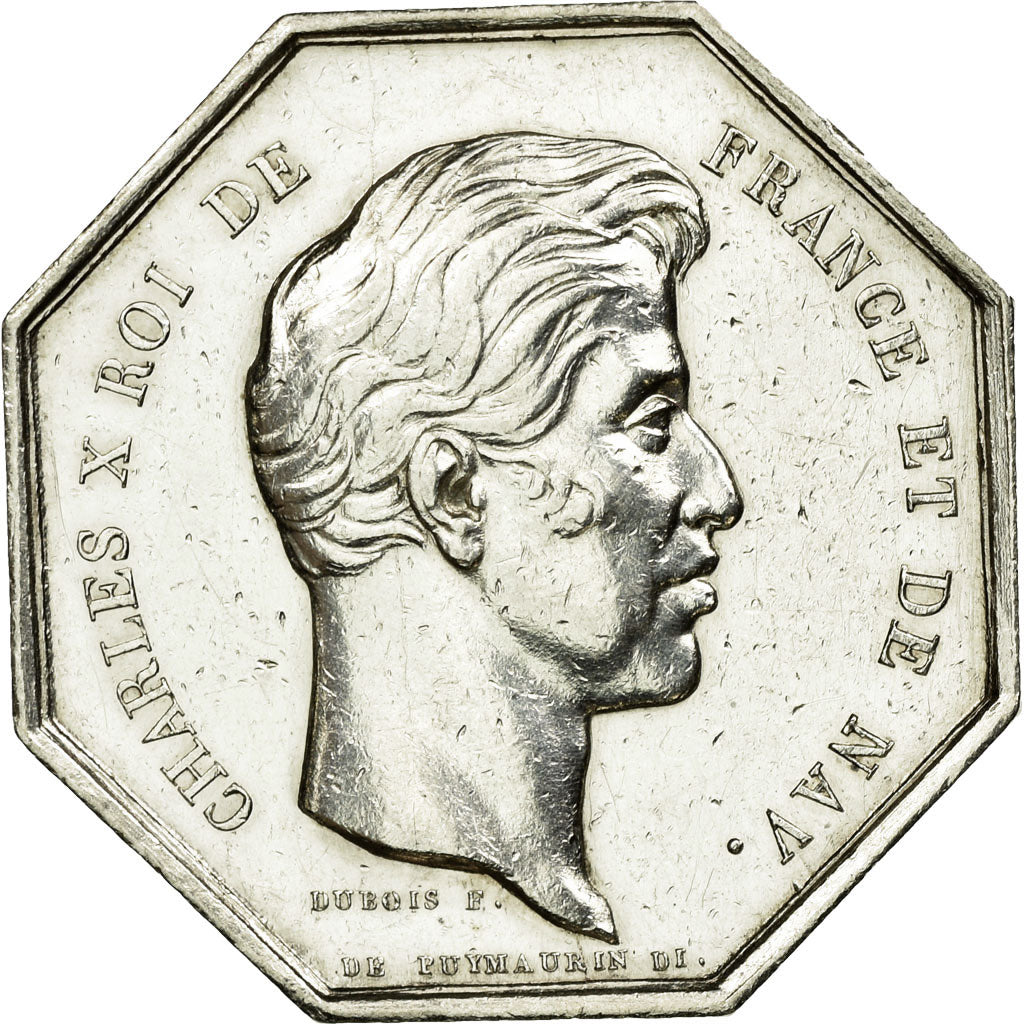 France, Token, Chamber of Commerce, MS(60-62), Silver