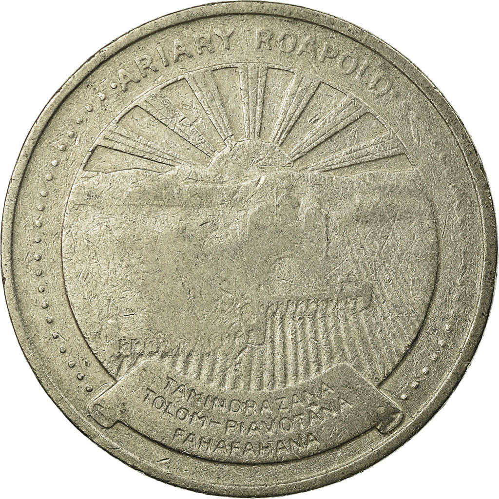Münze, Madagascar, 20 Francs, 4 Ariary, 1978, Paris, SS, Aluminum-Bronze, KM:12