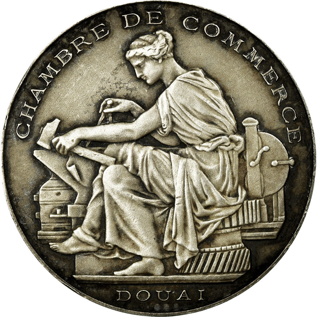 France, Token, Chamber of Commerce, AU(55-58), Silver
