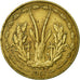 Münze, West African States, 5 Francs, 1967, Paris, SS, Aluminum-Nickel-Bronze