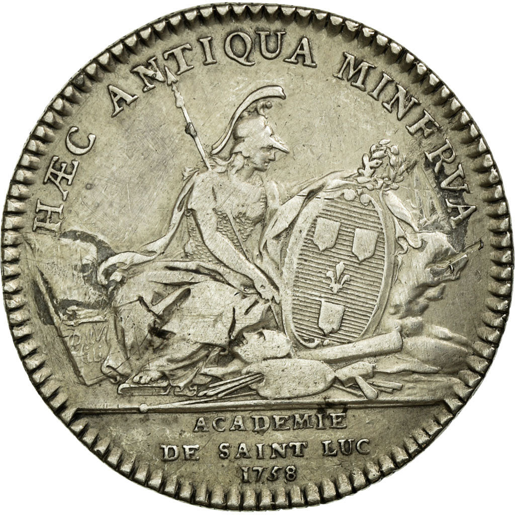 France, Token, Royal, 1758, EF(40-45), Silver, Feuardent:4416