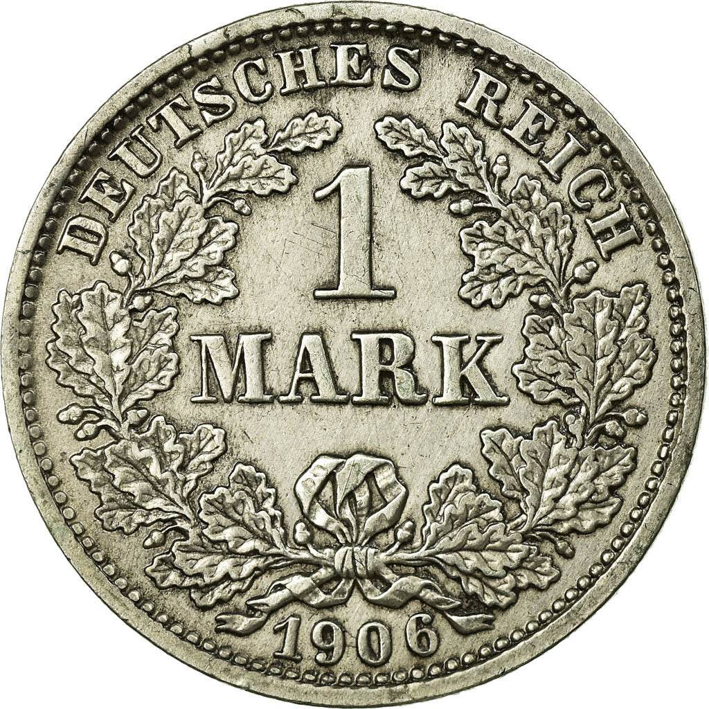 Munten, DUITSLAND - KEIZERRIJK, Wilhelm II, Mark, 1906, Munich, ZF, Zilver