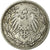 Münze, GERMANY - EMPIRE, 1/2 Mark, 1905, Munich, S+, Silber, KM:17