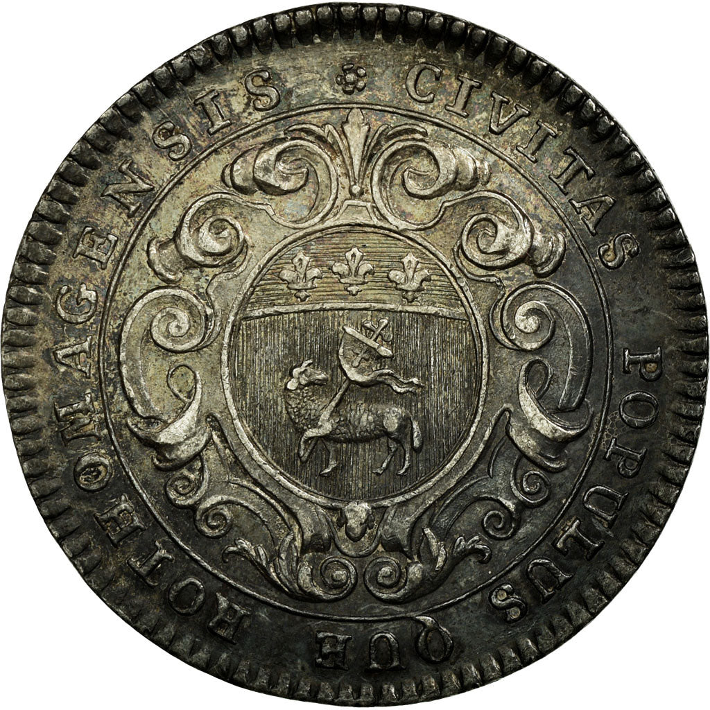 France, Token, Royal, AU(50-53), Silver, Feuardent:6209