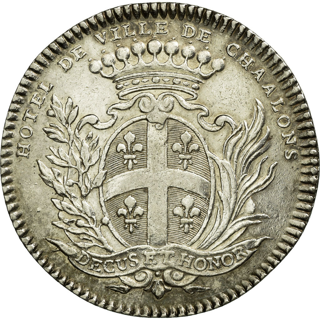 France, Token, Royal, AU(50-53), Silver, Feuardent:7858