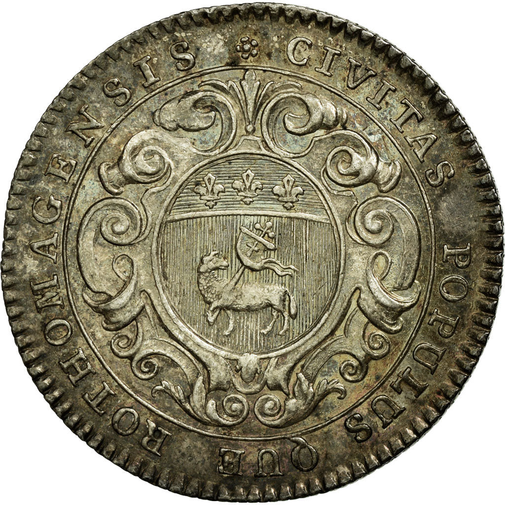 France, Token, Royal, AU(50-53), Silver, Feuardent:6212
