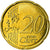Luxembourg, 20 Euro Cent, 2008, MS(63), Brass, KM:90