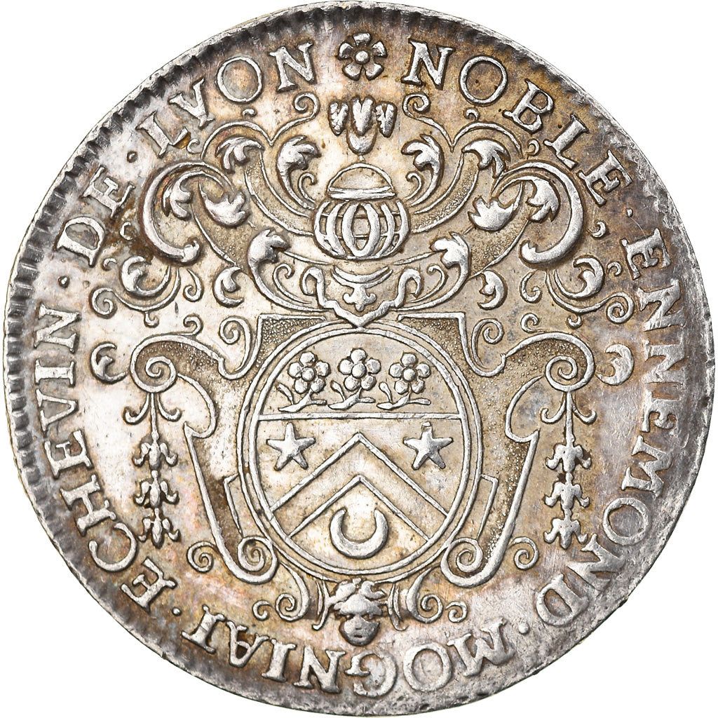 France, Token, Lyonnais, Consulat de Lyon, Ennemond Mogniat, MS(60-62), Silver