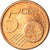 Österreich, 5 Euro Cent, 2009, UNZ, Copper Plated Steel, KM:3084