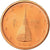 Italien, 2 Euro Cent, 2002, UNZ, Copper Plated Steel, KM:211