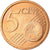 Italy, 5 Euro Cent, 2004, MS(63), Copper Plated Steel, KM:212