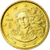 Italy, 10 Euro Cent, 2005, MS(63), Brass, KM:213