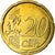 Italy, 20 Euro Cent, 2009, MS(63), Brass, KM:248