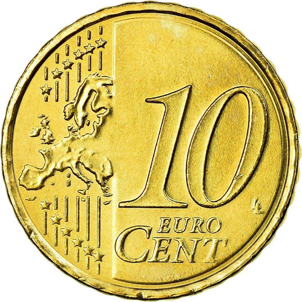 Nederland, 10 Euro Cent, 2011, UNC-, Tin, KM:268