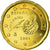 Espanha, 20 Euro Cent, 2001, MS(63), Latão, KM:1044