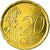 España, 20 Euro Cent, 2001, SC, Latón, KM:1044