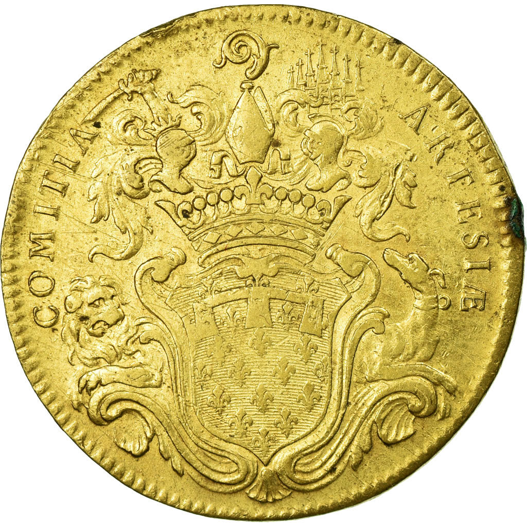 France, Token, Royal, EF(40-45), Copper, Feuardent:6901