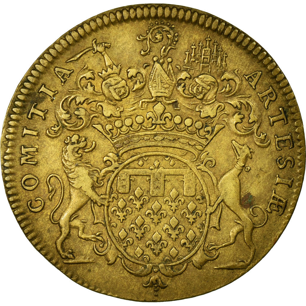 France, Token, Royal, EF(40-45), Copper, Feuardent:6889