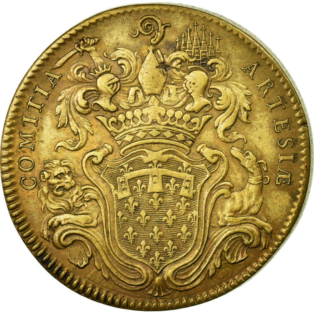 France, Token, Royal, EF(40-45), Copper, Feuardent:6899